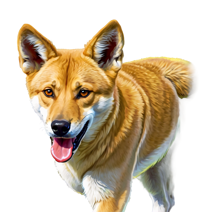 Dingo Illustration Png 82