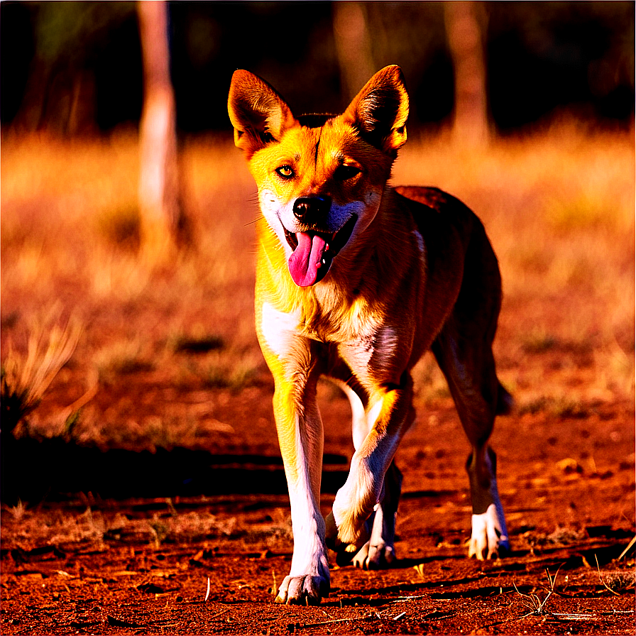 Dingo In Australian Outback Png 47