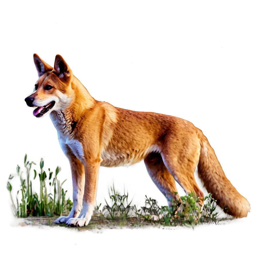 Dingo In Sunset Png 31