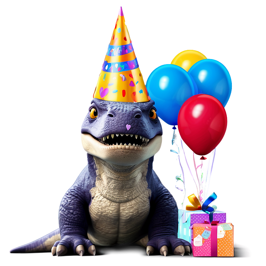 Dino Birthday Celebration Png 06122024