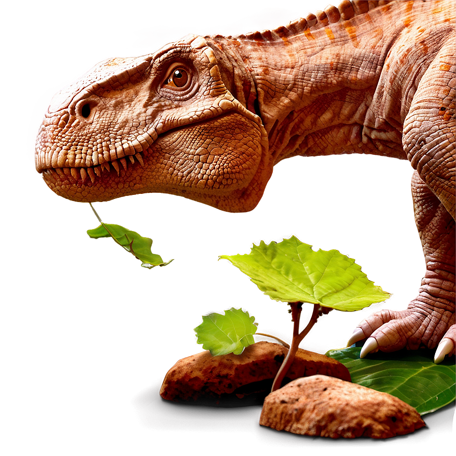 Dino Eating Leaves Png Lli