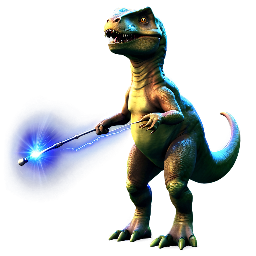 Dino With Magic Wand Png Lra