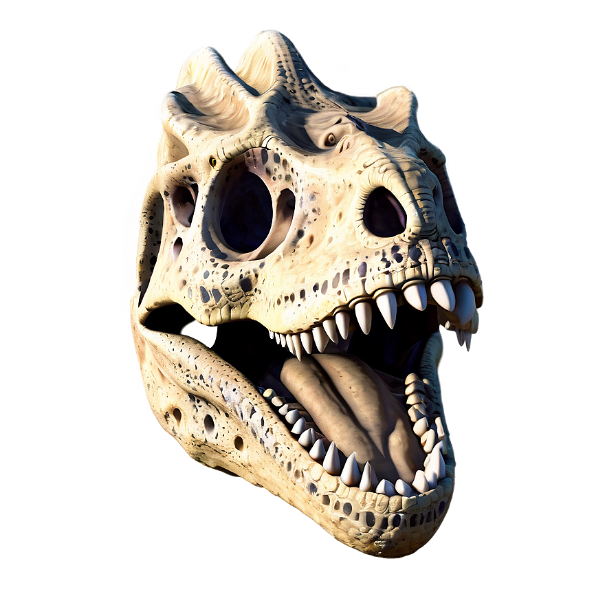 Dinosaur Head Fossil Png 05242024