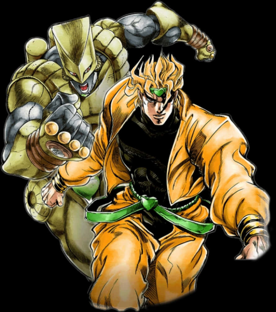 Dio_and_ The_ World_ Jo Jo_ Anime_ Character
