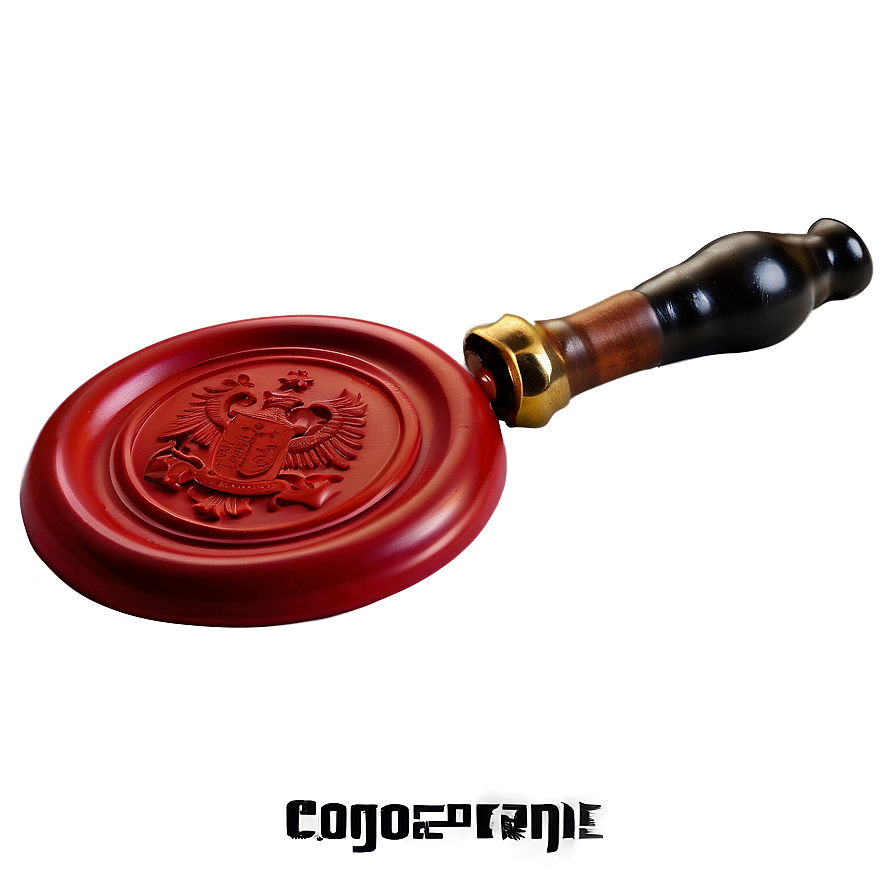 Diplomatic Wax Seal Png 06132024