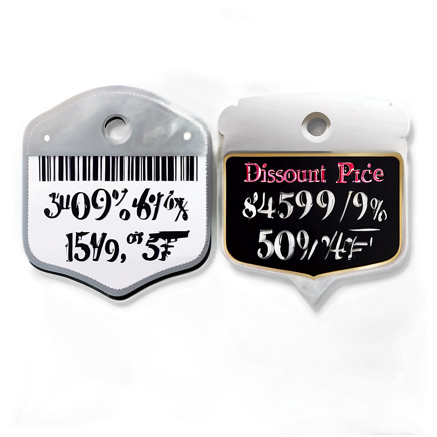Discount Price Tag Badge Png Rbo30