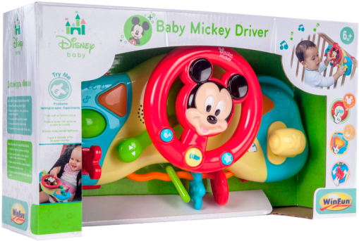 Disney Baby Mickey Driver Toy Packaging