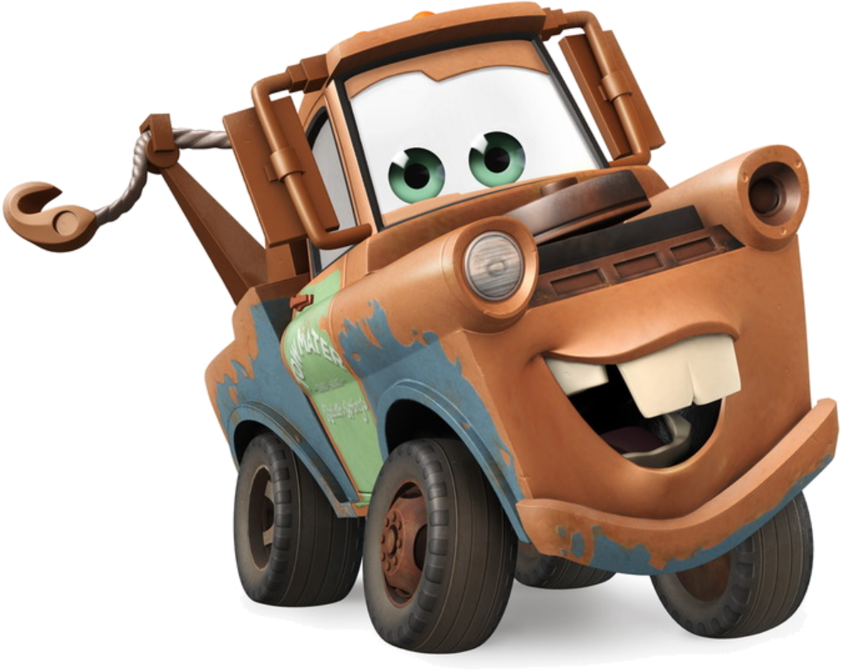 Disney Cars Mater Smiling