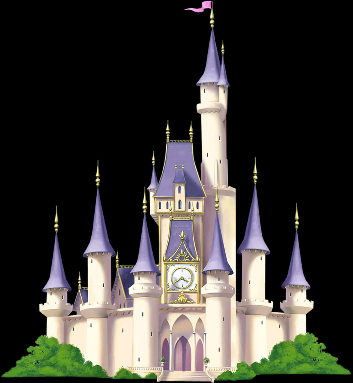Disney Castle Illustration