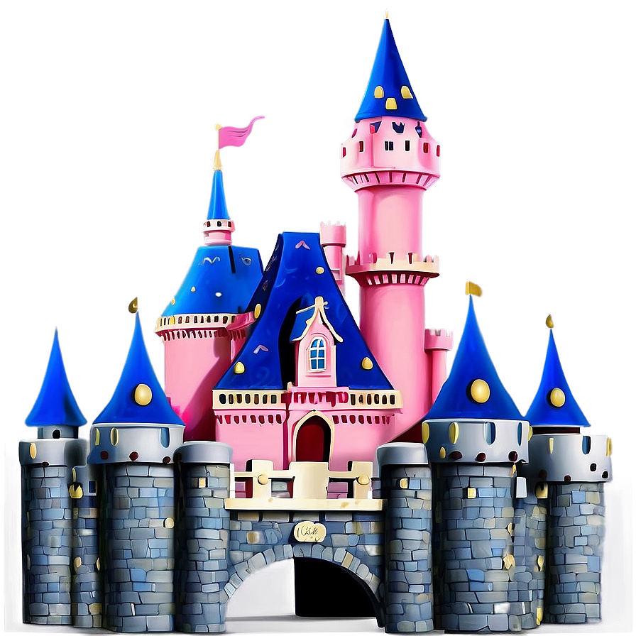 Disney Castle Romantic Night Png 51