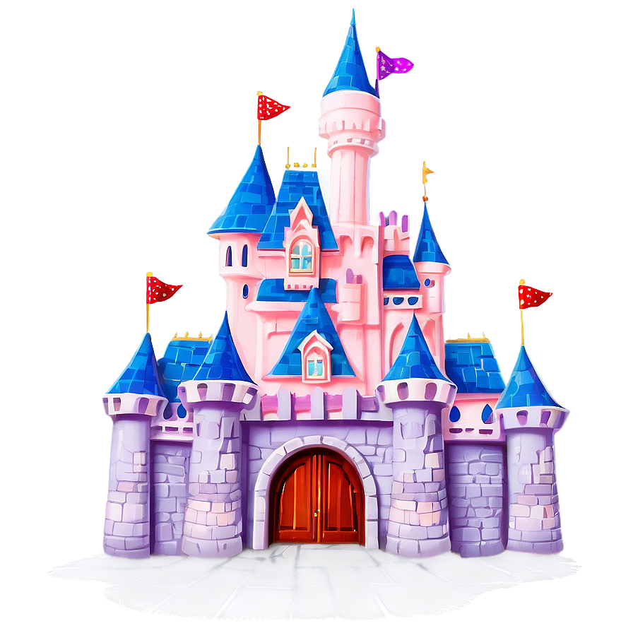 Disney Castle Theme Park Entrance Png Koi