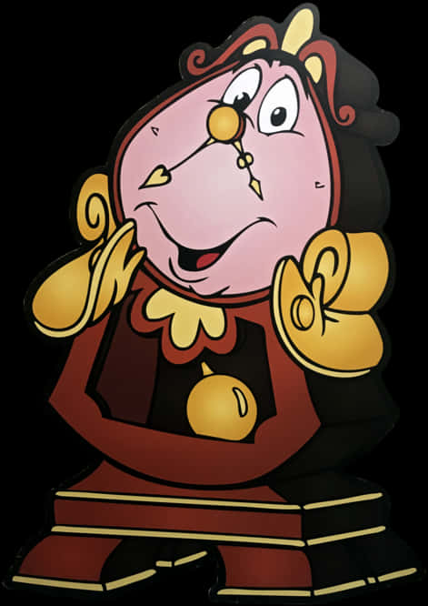 Disney Cogsworth Character