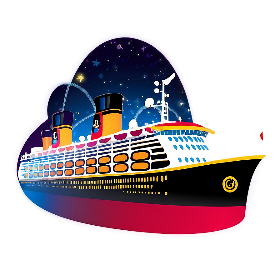 Disney Cruise Nighttime Spectacle Png Vuv52