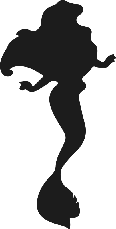 Disney Mermaid Silhouette