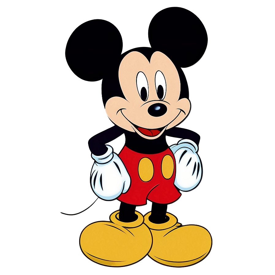 Disney Mickey Mouse Outline Png Kiv75