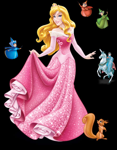 Disney Princess Auroraand Friends