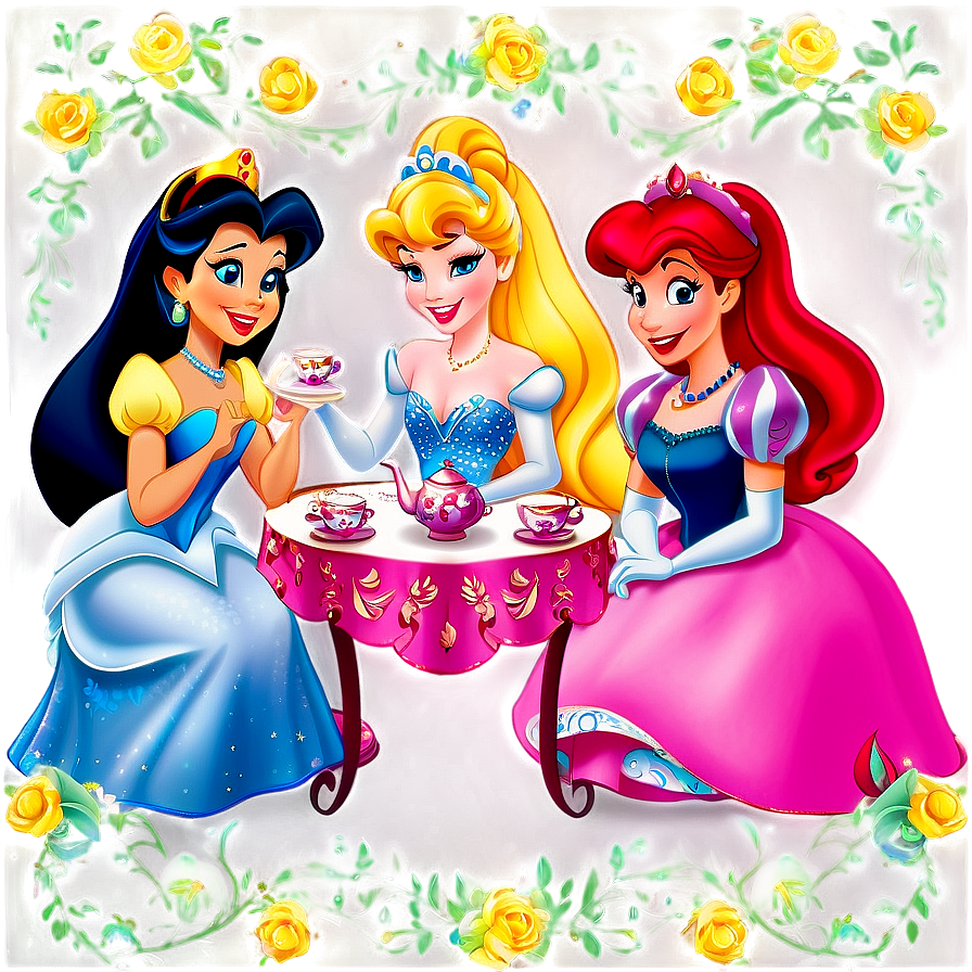 Disney Princess Tea Party Png 93