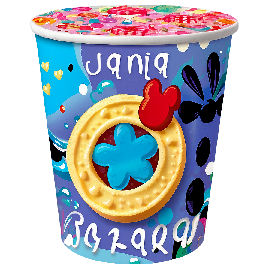 Disney Snacks Pattern Png Npg47