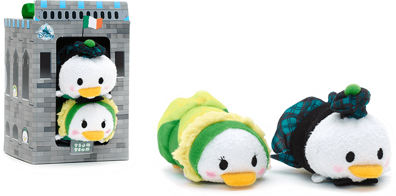 Disney Tsum Tsum Plush Set Castle Packaging