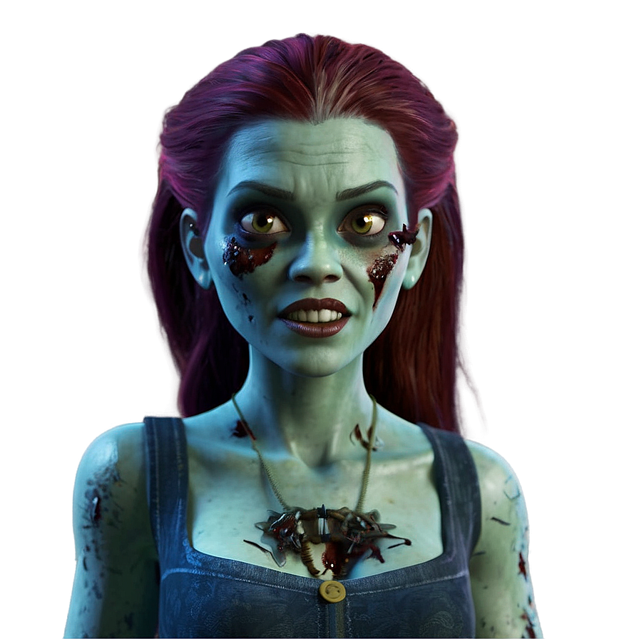 Disney Zombies Addison White Hair Png Ufn30