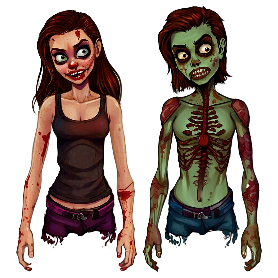 Disney Zombies Zed And Addison Date Png 06282024