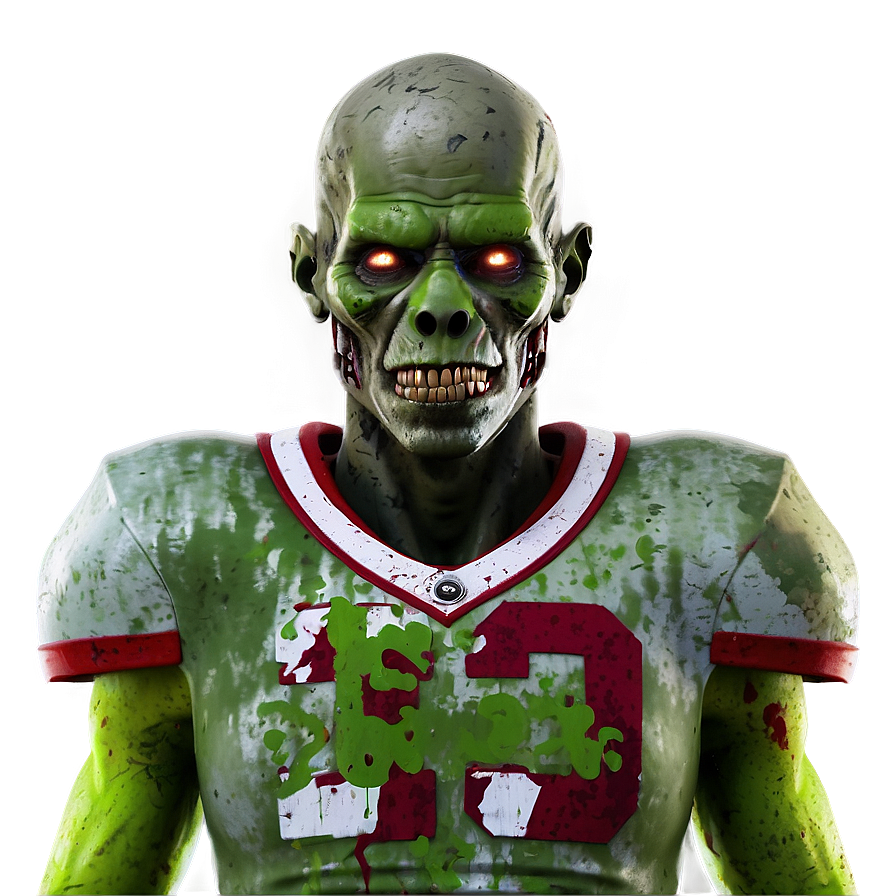 Disney Zombies Zed Football Uniform Png 46