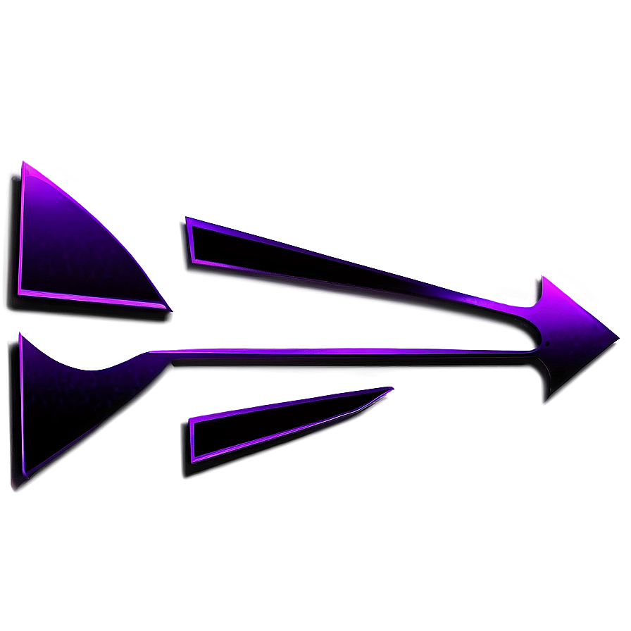 Distinctive Purple Arrow Png Gko41