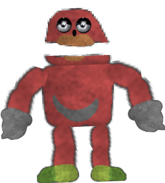 Distorted Knuckles Character