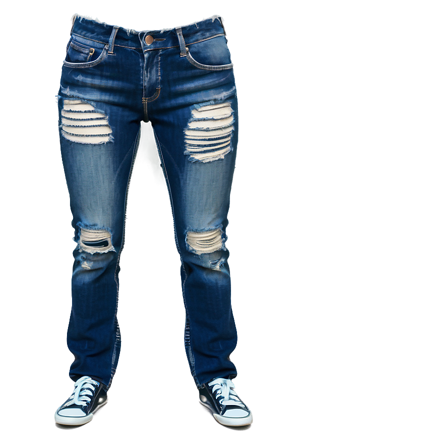 Distressed Jean Graphic Png Ruc