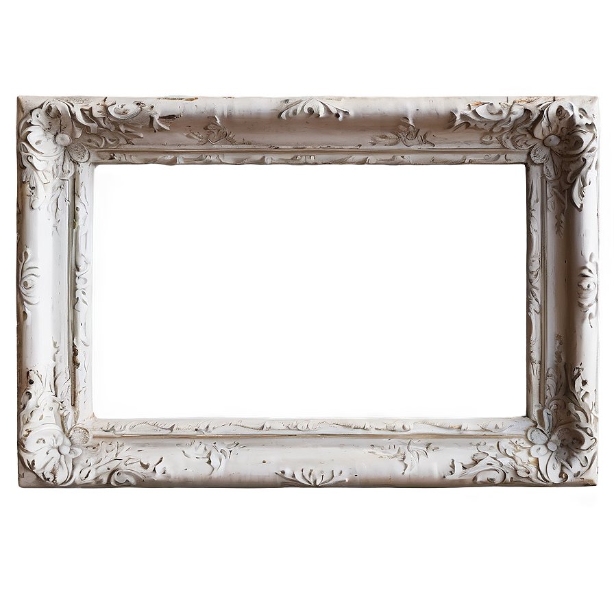 Distressed Picture Frame Png 05042024