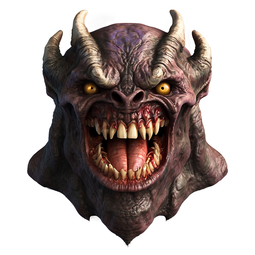 Disturbing Demon Mouth Png 92