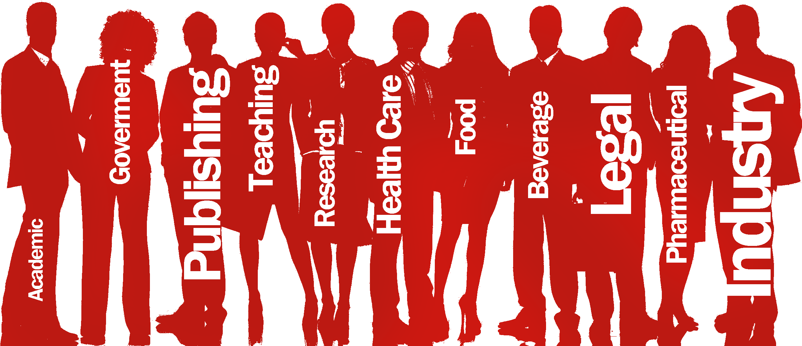 Diverse Career Fields Silhouettes