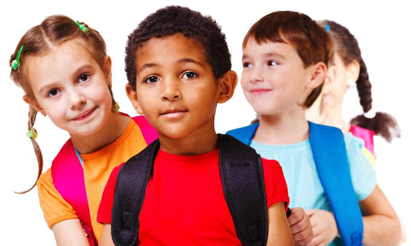 Diverse Groupof Elementary Students