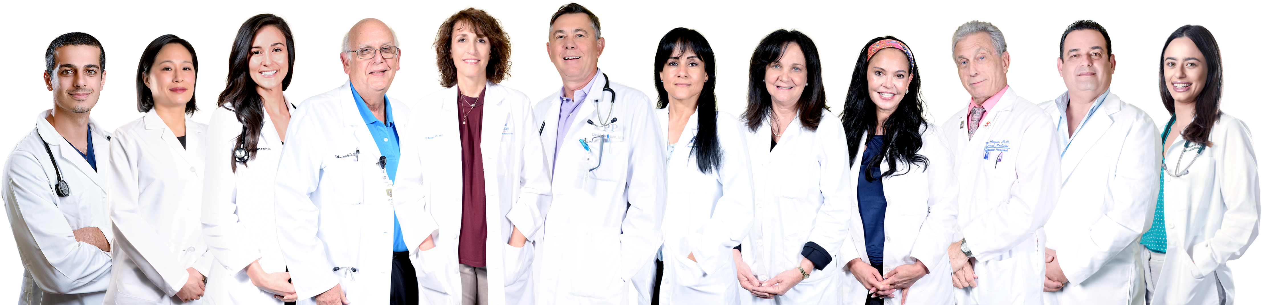 Diverse Medical Team Group Portrait