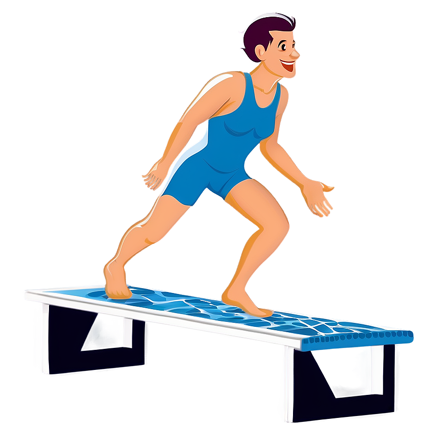 Diving Board Illustration Png 88