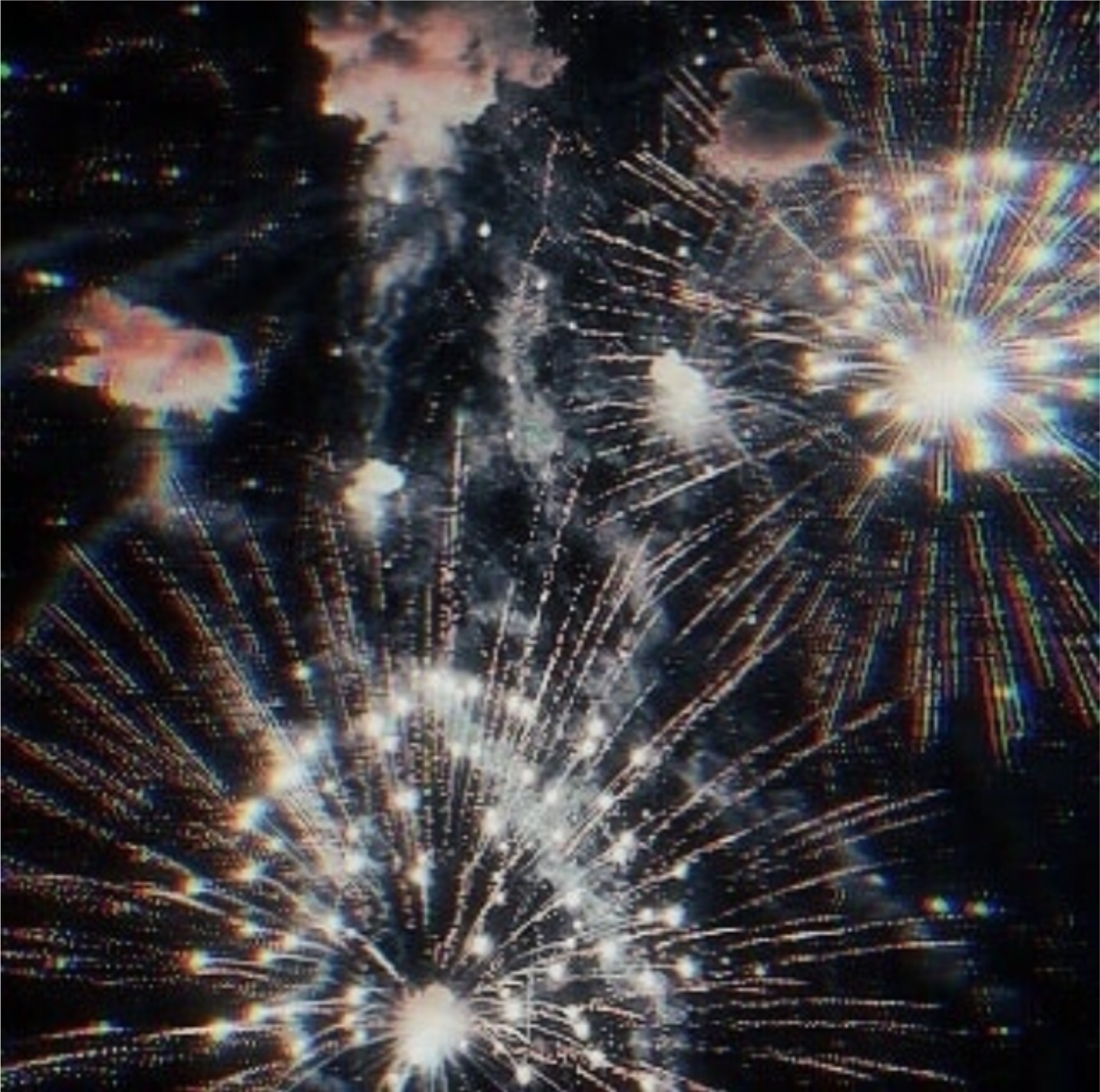 Diwali Night Sky Fireworks Display