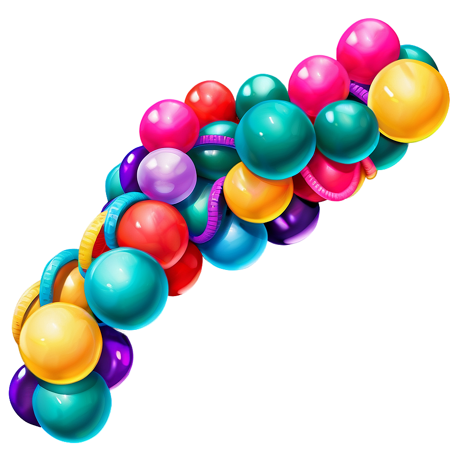 Diy Balloon Garland Tutorial Png 06282024