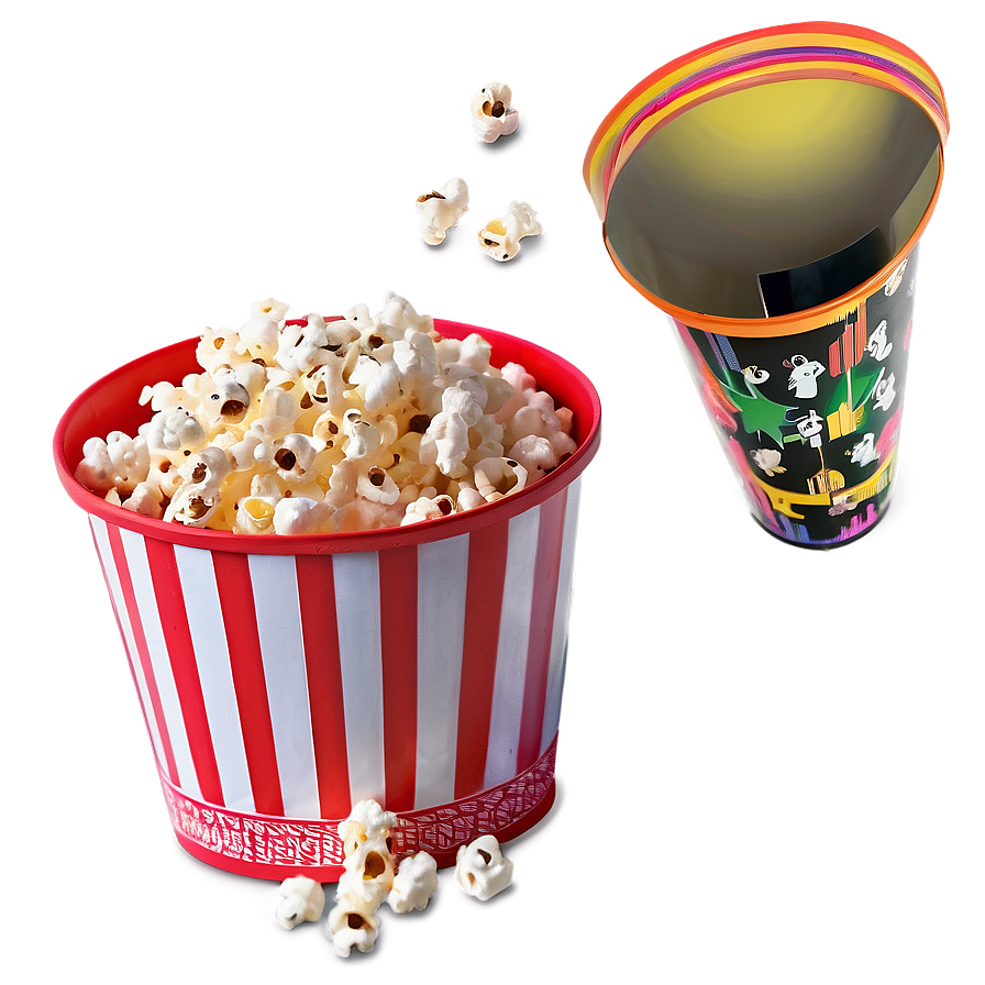 Diy Craft Popcorn Bucket Idea Png Ugb