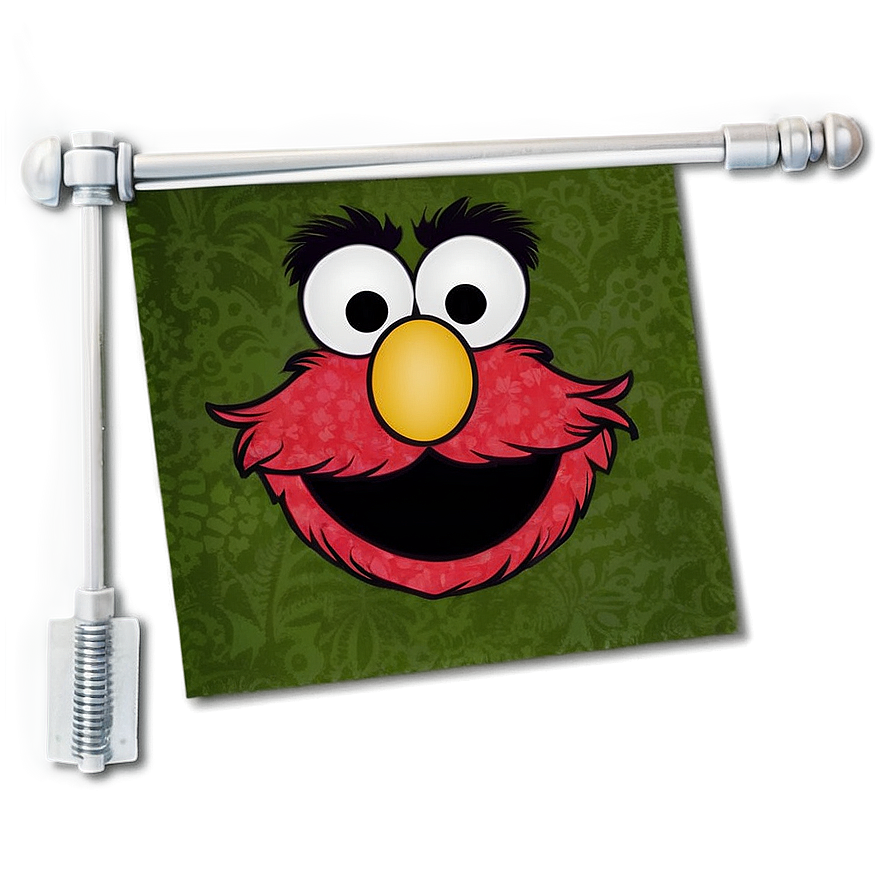 Diy Elmo Face Mask Design Png Bps