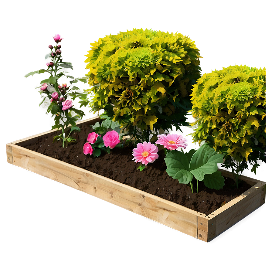 Diy Flower Bed Png Dnm