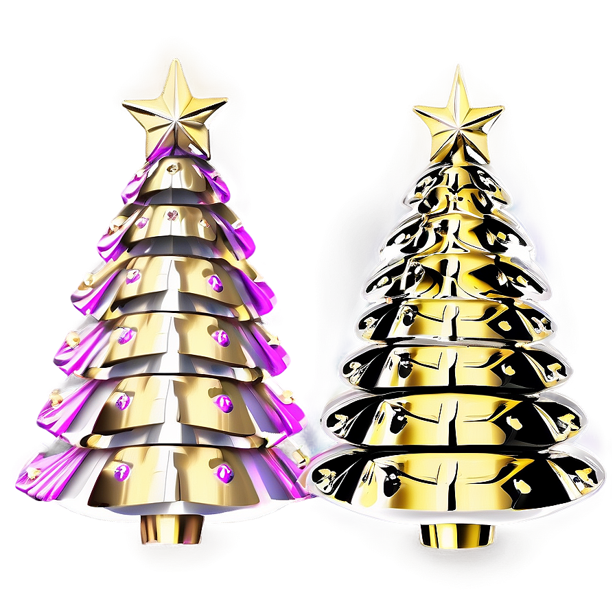 Diy Gold Christmas Tree Project Png 64