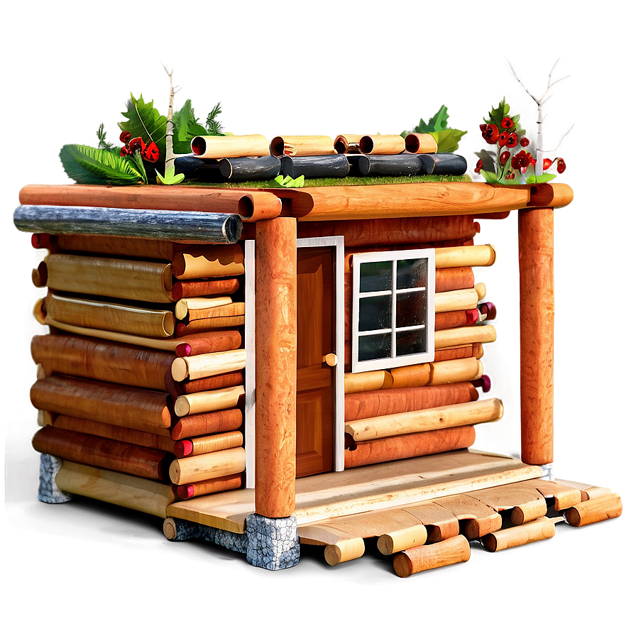 Diy Log Cabin Project Png Wcr88