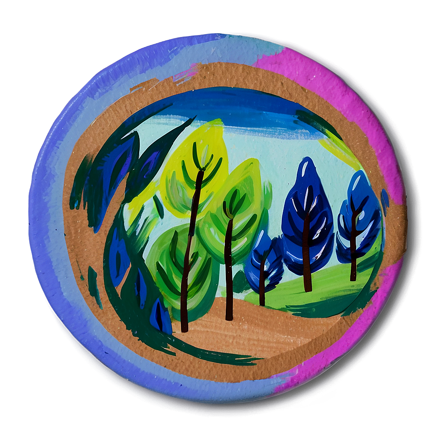 Diy Painted Coaster Png 74