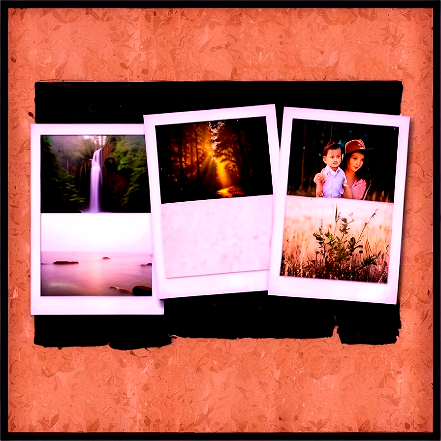 Diy Polaroid Photo Frame Template Png Ucm