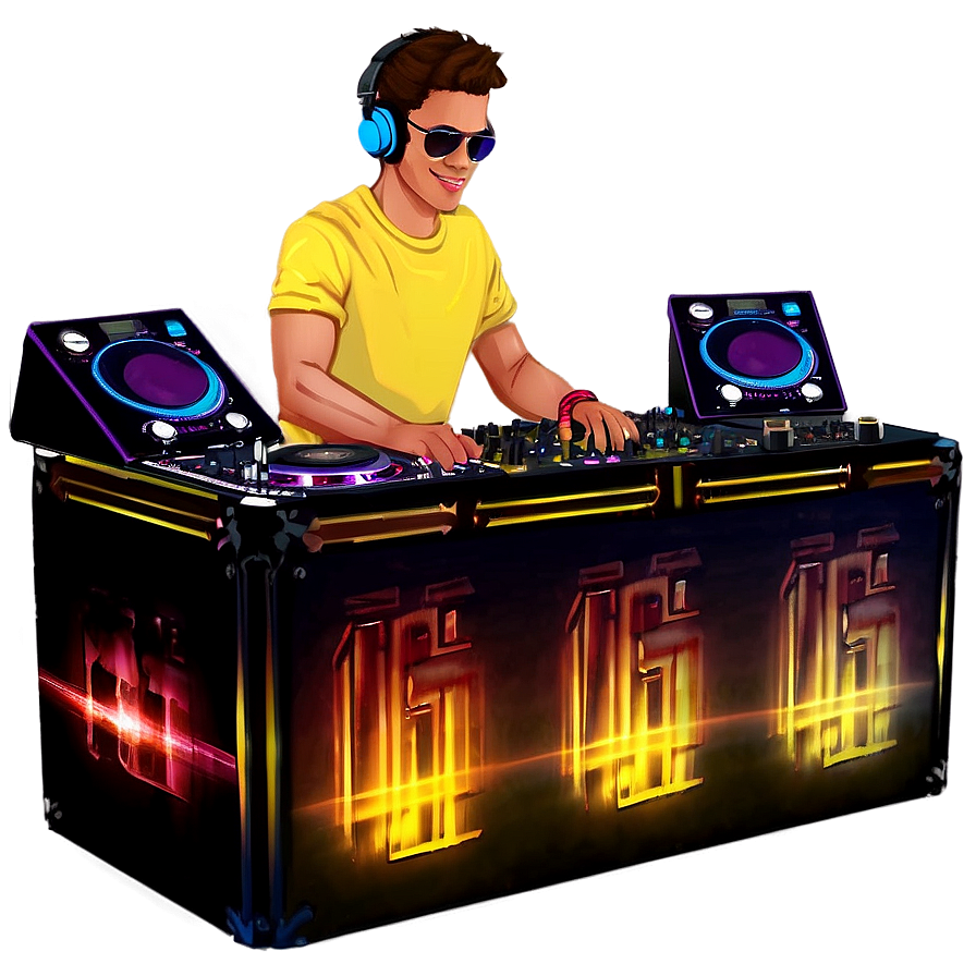 Dj Booth Design Png 06132024