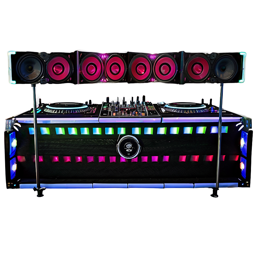 Dj Booth Front View Png Ctr86