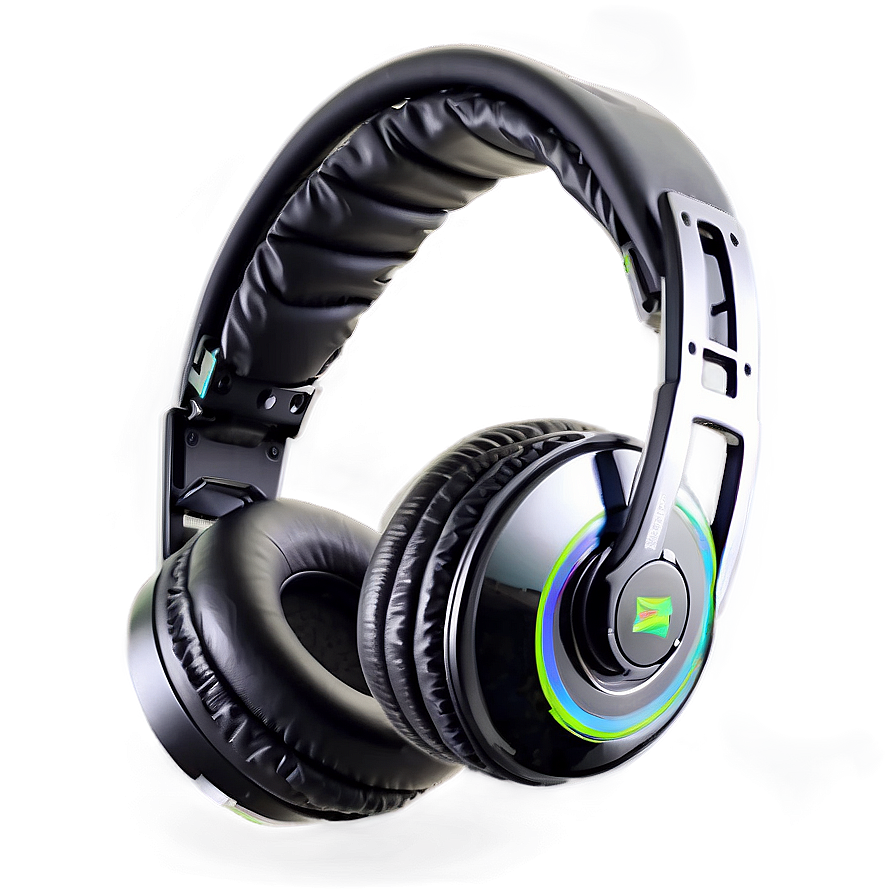 Dj Headphones With Leather Pads Png 86