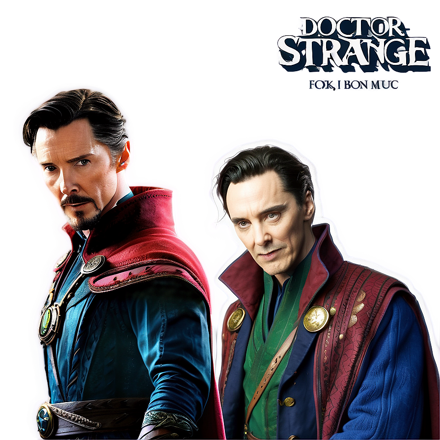 Doctor Strange And Loki Png 05212024