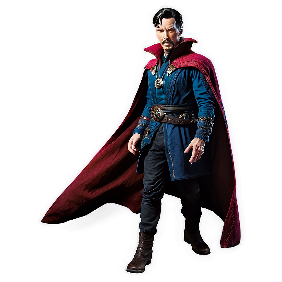 Doctor Strange Fighting Maw Png 05212024