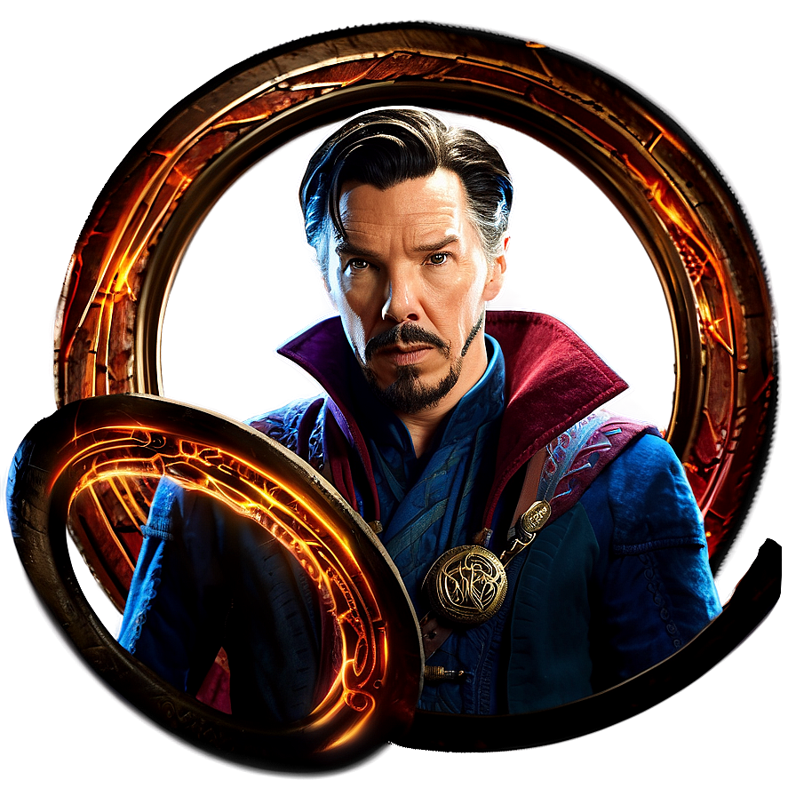 Doctor Strange Fire Rings Png 52